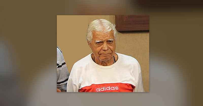 Sr. 'Juca de Galocha' morre aos 72 anos. Foto: Acervo Pessoal