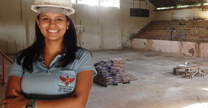 Luiza Lopardi atuava como Diretora de Obras Terceirizadas da Secretaria. Foto: Divulgação/Prefeitura de Viçosa